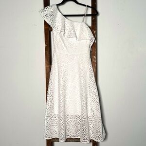 Lilly Pulitzer One Shoulder Lace Dress
